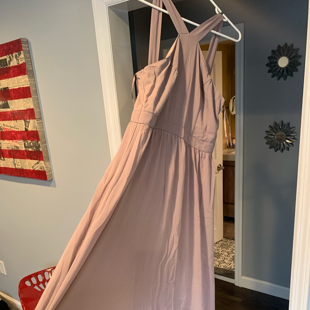 Lulus bridesmaid dress, dusty rose. Size XL